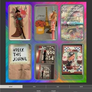 Decorative Journals with Hand Crafted Pens. Many more styles available